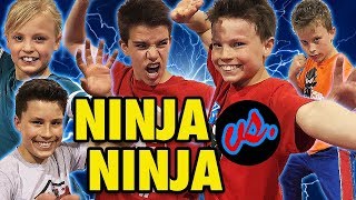 Ninja Kidz TV Epic Flip Challenge with Ashton Bryton Payton amp Paxton [upl. by Elleraj]