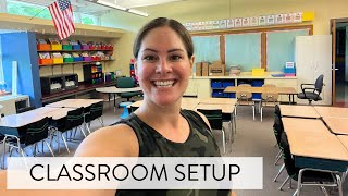 CLASSROOM SETUP 20242025  FIRST GRADE CLASSROOM PT 1 [upl. by Ginnie496]