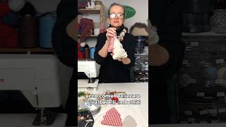 Tutorial Natalizio❤️🎄Vudeo completo nel profilo tutorial natale cucitocreativo handmade diy [upl. by Essenaj]