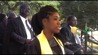 Matriculation 2015 University of Ghana  Expectations speech of student [upl. by Eduam813]