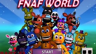 Adventure awaits FNaF World Five Nights at Freddys part three [upl. by Panaggio]