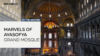 Touring Ayasofya Mosque on the fourth anniversary of its reopening [upl. by Nachison367]