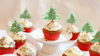 Recept voor feestelijke Kerst cupcakes [upl. by Notlek]