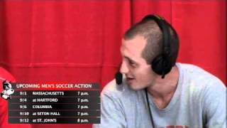 BU All Access interview with Mens Soccer senior Aaron ONeal [upl. by Gerianna664]