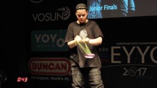 EYYC 2017 1A Junior Final 3rd  Kuba Velek [upl. by Kyd]