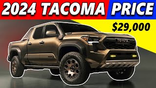 2024 Tacoma Price  New Toyota Tacoma 2024 Price tacoma toyotatacoma [upl. by Eniamahs848]