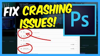 Adobe Photoshop – How to Fix Crashing issues Tutorial 2023 [upl. by Farrison]