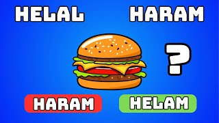 Halal Haram Food Quiz 🍔 [upl. by Eba]