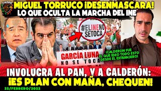 DE ÚLTIMA HORA MIGUEL TORRUCO DESENMASCARÁ LA MARCHA DEL INE ¡CALDERÓN Y GARCIA LUNA ENVUELTOS [upl. by Gessner]