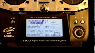 Futaba 10J Voice and Telemetry Alerts [upl. by Rosecan221]