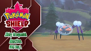 Wild Area Showdown Day 2 Shiny Araquanid Pokemon Sword amp Shield [upl. by Crescint]