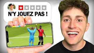 Jai Essayé Tous les Jeux de Football sur Mobile [upl. by Fasa]