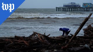 Residents of Santa Cruz grapple with poststorm reality [upl. by Sauer382]