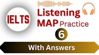 New Map practice IELTS Listening 2024 I listening Map With answers  IELTS Listening [upl. by Acirre933]