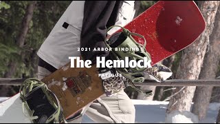 Arbor Snowboards  HEMLOCK BINDINGS 2021 [upl. by Ahsiya]