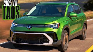 2025 Volkswagen Taos Facelift Debuts With Better Looks and More Power [upl. by Aehsal]