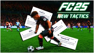 We Need to Talk About the New FC 25 Tactics UPDATE  EA FC 25 [upl. by Henrik]