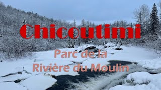 Chicoutimi  Parc de la Rivière du Moulin  Eté VS Automne VS Hiver [upl. by Wickman]