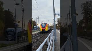 Durchfahrt vom RE 99 in Wilnsdorf  Rudersdorf train zug railway eisenbahn trainspotting züge [upl. by Laden]