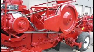 Freeman Sidefeed Gearbox Baler [upl. by Anohr]