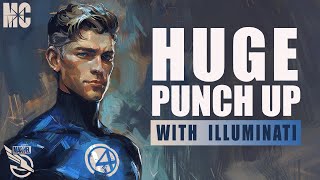 Crucible counters  Huge Punch Up with Illuminati  Marvel Strike Force MSF [upl. by Lynea]