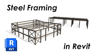 Steel Framing Basics in Revit [upl. by Tnomyar]