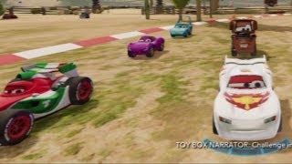 Cars Alive Disney Infinity gameplay Lightning McQueen gameplay [upl. by Kred832]