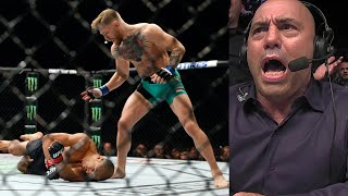 Live Reaction to McGregor Knocking Out Aldo at UFC 194 [upl. by Litsyrk]