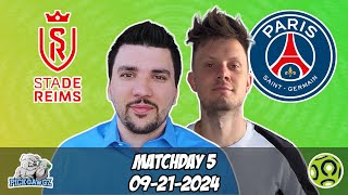 Reims vs PSG Ligue 1 Free Picks 9212024 PickDawgz Corner Kick  Ligue 1 Football Picks [upl. by Chem261]