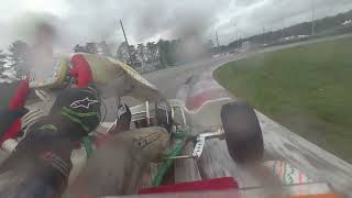 Onboard lap Karting Genk Wet Conditions🌧️  Rotax Max Senior [upl. by Wichern588]