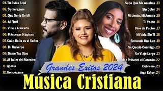 Lo Mejor de la Música Cristiana Grandes Éxitos 2024 de Jesús Adrián Romero Lilly Goodman y más [upl. by Neersan]