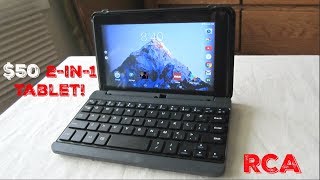 Defective RCA Voyager Pro New Model 2in1 Android Tablet Unboxing amp 1st Impressions [upl. by Rohclem]