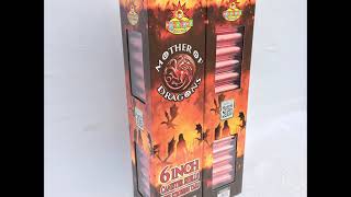 Mother of Dragons  6 Inch Canister Shells  Pyroland Fireworks [upl. by Yajiv]