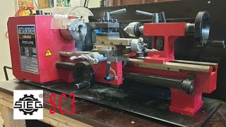 Sieg Sc3 7 x 14 Lathe review and unboxing mini lathe [upl. by Esinrahs]