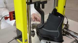 Cadex Inc Safety Shoes Testing Machine [upl. by Odlonra]