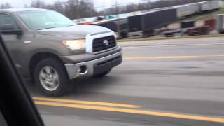 Toyota Tundra 57l vs Nissan Titan [upl. by Okim610]