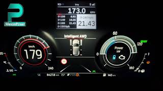 2024 Ford Kuga AWD 25 FHEV 190hp  acceleration and top speed [upl. by Maighdiln]