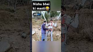 Nishu bhai ki masti😂check pin comment nishudeshwal rohitdeshwal modifiedtractor tractorstunt [upl. by Earla]