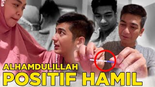 ALHAMDULILLAH RICIS POSITIF HAMIL Nangis Terharu [upl. by Blackwell]