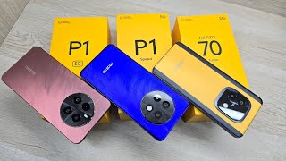 Realme P1 Speed 5G vs Realme P1 5G vs Narzo 70 Turbo 5G  Which Should You Buy [upl. by Enelear]