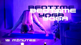 15Minute Bedtime Yoga  Gentle Stretching and Relaxation [upl. by Graham705]