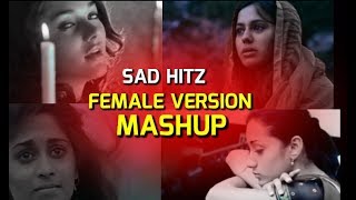 Tamil Sad Songs Female Version 💔 MASHUP 💙 Praveen Max [upl. by Stillas]