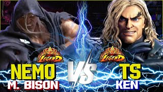 SF6 ▰ Nemo M Bison vs Ts Ken ▰ street fighter 6 high level gameplay [upl. by Melentha]