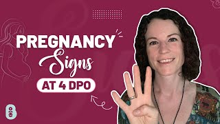 Pregnancy signs at 4 DPO [upl. by Marion536]