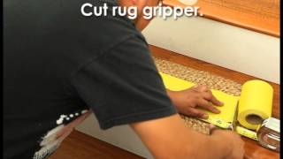 DIY How To Install Jute Stair Tread from Natural Area Rugs [upl. by Zarla533]