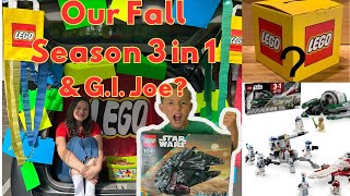 Our 3 in 1 October LEGO Decorating and More [upl. by Petrie]