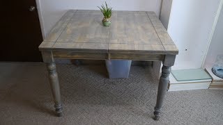 Wood Table Restoration [upl. by Aneeh]