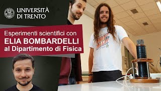 Esperimento Scientifico con Humansafari  Anello di Thomson e Induzione Elettromagnetica [upl. by Marceau]