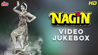 All Songs of Nagin 1954 Classic Video Jukebox  Purane Gaane  Pradeep Kumar Vyjayantimala Songs [upl. by Yk539]