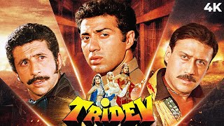 Tridev 1989 Full Hindi Movie 4K Sunny Deol Jackie Shroff amp Naseeruddin Shah  Action Thriller [upl. by Nanoc]